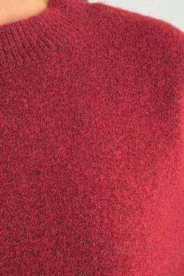 BİSİKLET YAKA ŞARDONLU TRİKO KAZAK - 5