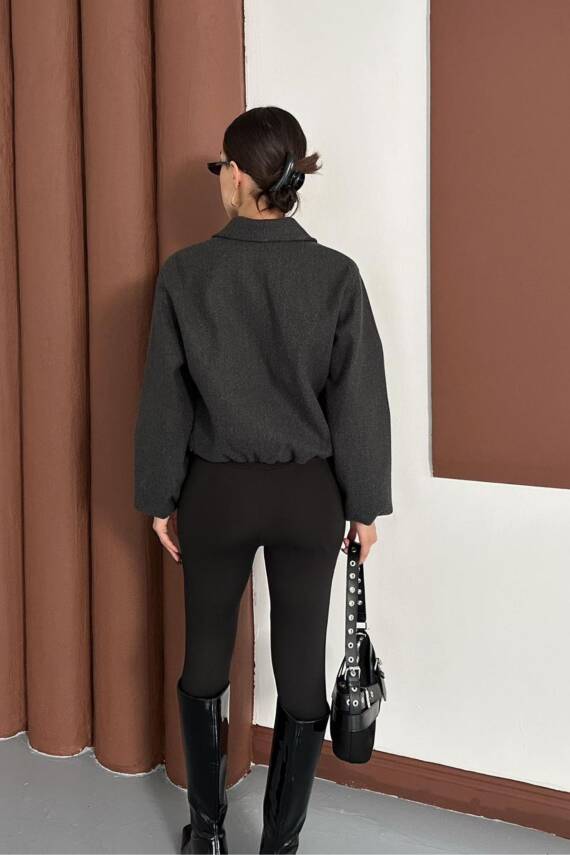 BOMBER KISA KAŞE SOFT CEKET - 11