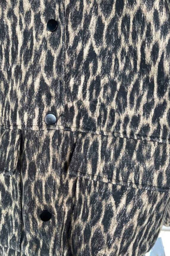 LEOPAR KAŞE MASSIMO MODEL BOMBER CEKET - 3