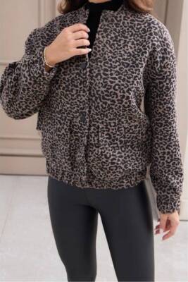 LEOPAR KAŞE ZARA MODEL BOMBER CEKET
