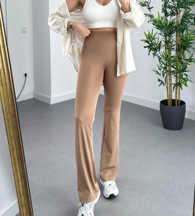 OYS MODEL YÜKSEK BEL  İSPANYOL TAYT TOPARLAYICI VE ESNEK - 7